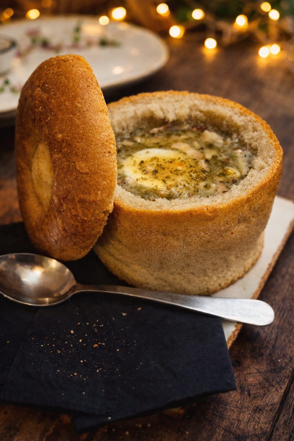 Żurek staromieyski w chlebie (350g)