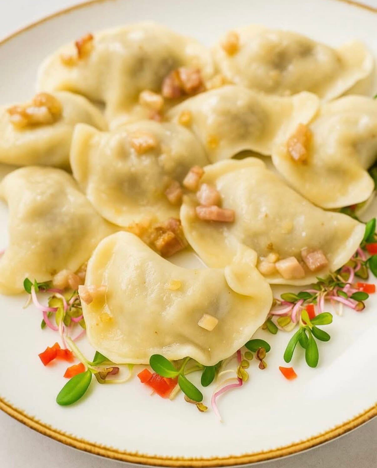 Pierogi z mięsem